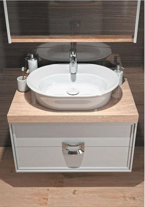 Раковина Kerama Marazzi Canaletto 60 CN.wb.60 Белая глянцевая