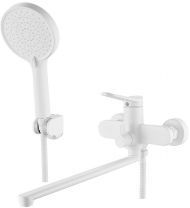 Смеситель для ванны Shevanik S43C S4322C универсальный цвет Белый