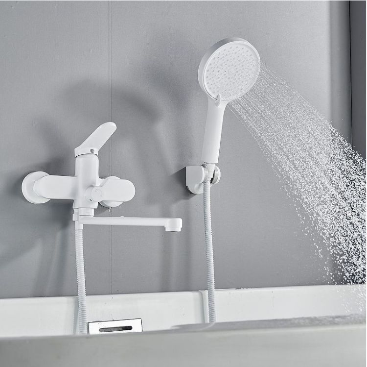 Смеситель для ванны Shevanik S43C S4322C универсальный цвет Белый Смеситель для ванны Shevanik S43C S4322C универсальный цвет Белый