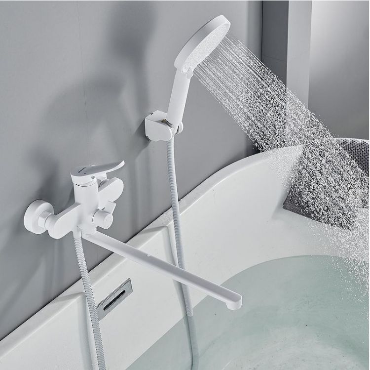 Смеситель для ванны Shevanik S43C S4322C универсальный цвет Белый Смеситель для ванны Shevanik S43C S4322C универсальный цвет Белый