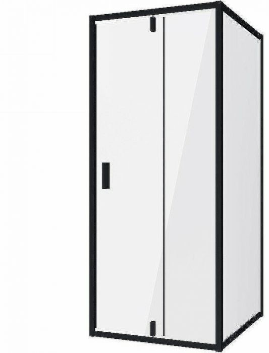 Душевой уголок Niagara Nova 80х70 NG-83-8AB-A70B профиль Черный стекло прозрачное