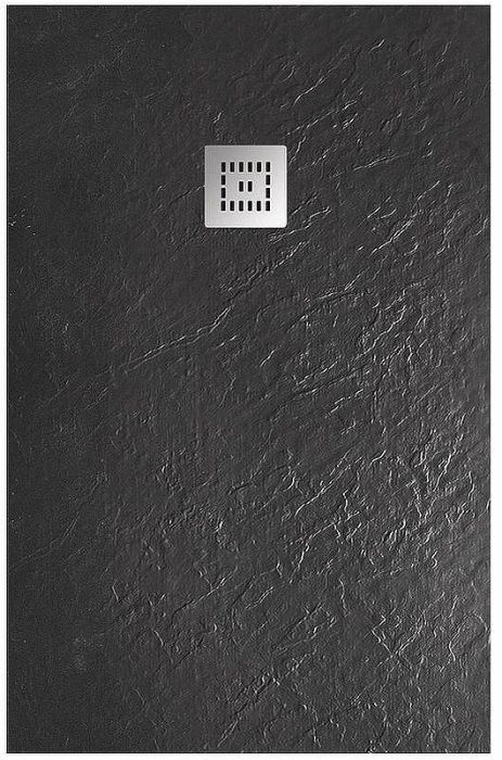Душевой поддон из искусственного камня BelBagno Uno 120x80 TRAY-MR-UNO-AH-120/80-35-NERO Черный