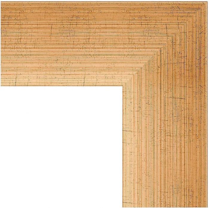 Зеркало Evoform Exclusive-G 106х106 BY 4527 с гравировкой в багетной раме - Травленое золото 87