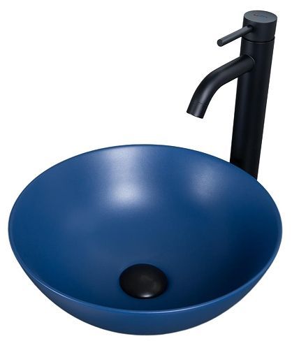 Раковина-чаша Gid Esfera 9081bum 36 53401 цвет Синий матовый