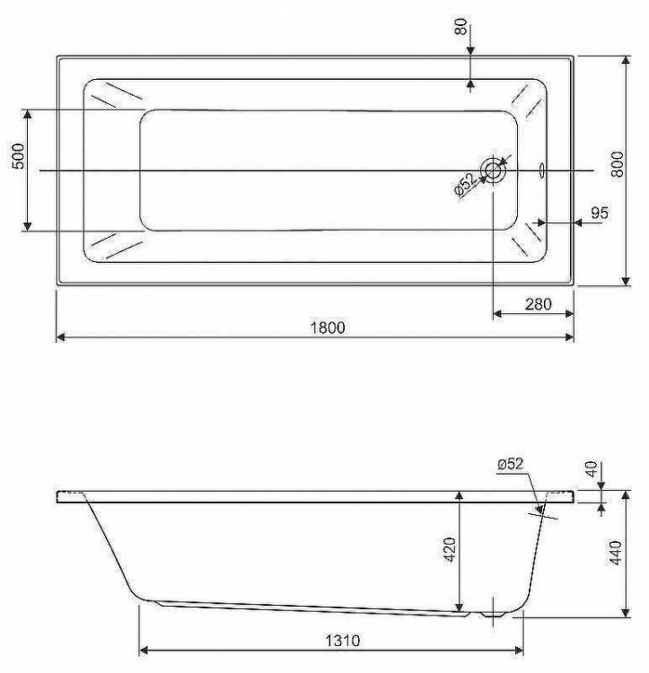 Акриловая ванна Cezares Plane Solo Mini 180x80 PLANE SOLO MINI-180-80-42-W37 без гидромассажа Акриловая ванна Cezares Plane Solo Mini 180x80 PLANE SOLO MINI-180-80-42-W37 без гидромассажа