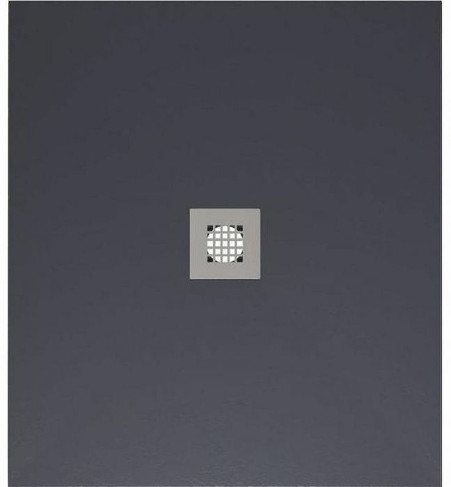 Душевой поддон из искусственного камня Allen Brau Priority 90x90 8.31002-AM Антрацит