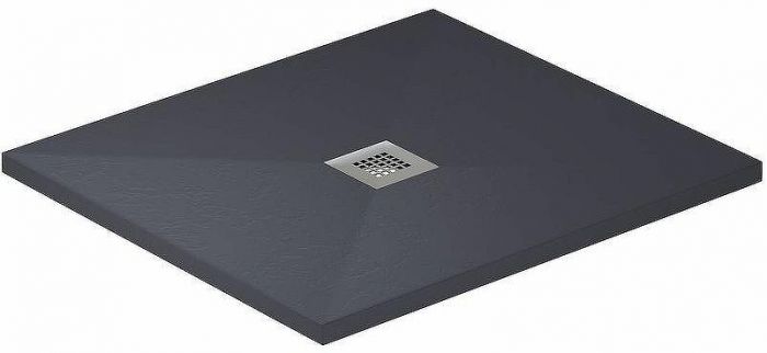 Душевой поддон из искусственного камня Allen Brau Priority 90x90 8.31002-AM Антрацит