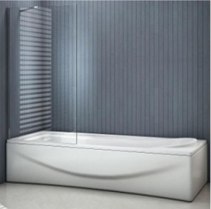 Шторка на ванну Good Door Screen BS-90-C-CH 90 профиль Хром стекло прозрачное