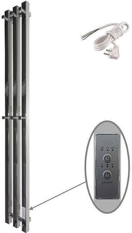 Электрический полотенцесушитель Маргроид Inaro 1200x120 Inaro-12012-057 Хром