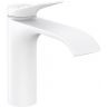 Hansgrohe Vivenis Смеситель для раковины, на 1 отв., с донным клапаном, цвет: белый матовый