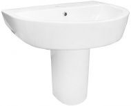 Раковина Creo Ceramique Rennes 60 RE3000+RE3050 цвет Белый глянцевый