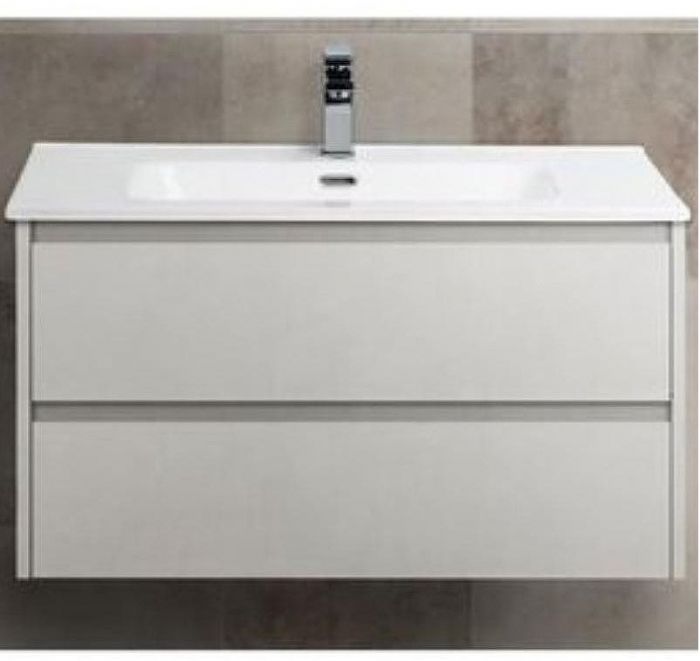 Тумба под раковину BelBagno Kraft 90 KRAFT-900-2C-SO-BO подвесная Bianco Opaco
