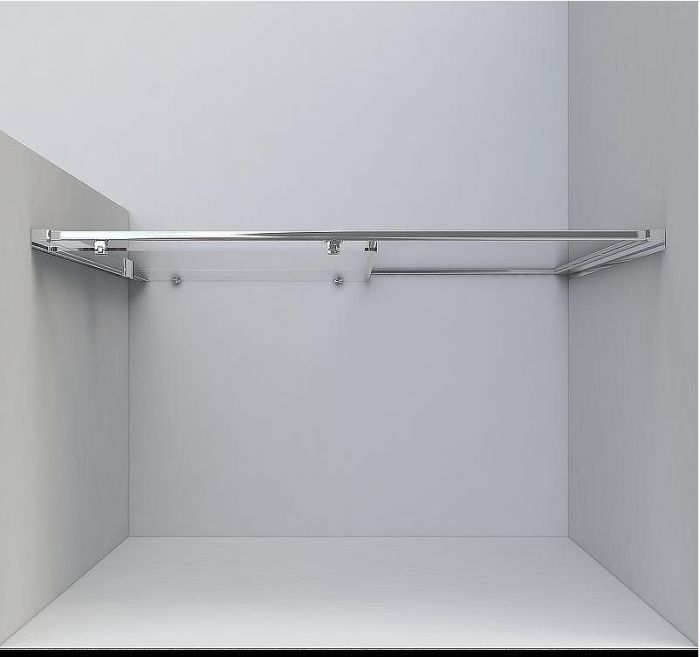 Душевая дверь Vincea Garda 145 VDS-1G145CH профиль Хром стекло шиншилла