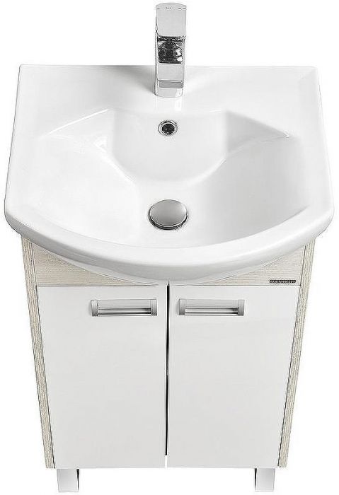 Тумба под раковину Aquaton Бекка PRO 50 1A210801BAC20 Белый Дуб сомерсет