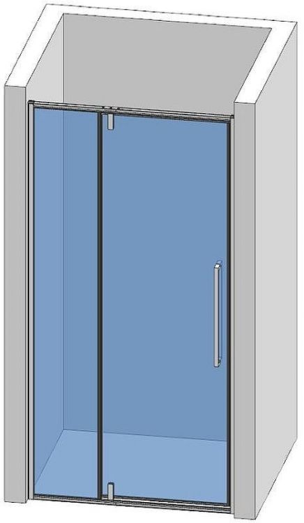 Душевая дверь AQUAme 90 AQM7108-9 профиль Хром стекло прозрачное Душевая дверь AQUAme 90 AQM7108-9 профиль Хром стекло прозрачное