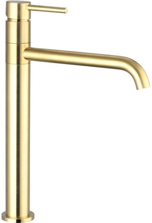 Смеситель для раковины Caprigo Don 53-524-brg Золото матовое Смеситель для раковины Caprigo Don 53-524-brg Золото матовое