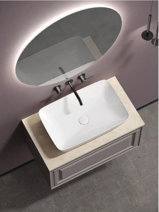 Тумба под раковину Sancos Very 80 VR80SM подвесная Doha Soft