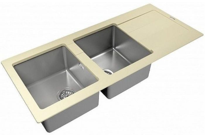 Кухонная мойка Florentina Комби-1160 21.415.E1160.202 Шампань