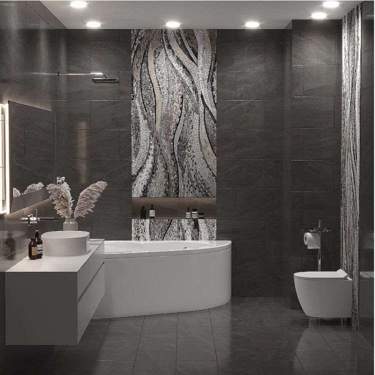 Акриловая ванна Corpa Nera Siena 170x110 R CN05005WHR без гидромассажа