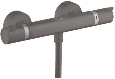 Hansgrohe Ecostat Термостат для душа Comfort, внешнего монтажа, цвет: шлифованое черный хром