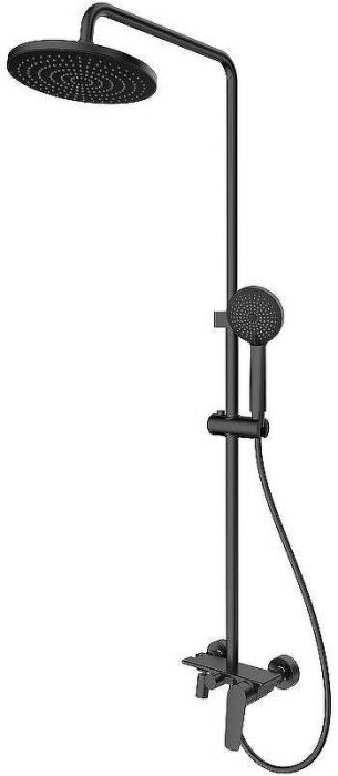 Душевая система Splenka S53.24.06 Черная матовая