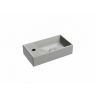 Умывальник CERAMICANOVA Element подвесной прямоугольный (чаша справа, отверстие под смеситель слева) цвет антрацит матовый CN6051RMH