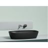 Умывальник CERAMICANOVA Element чаша накладная овальная (цвет Чёрный Матовый) CN6049MB