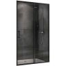 Душевая дверь Abber Schwarzer Diamant 150 AG30150B5 профиль Черный стекло прозрачное
