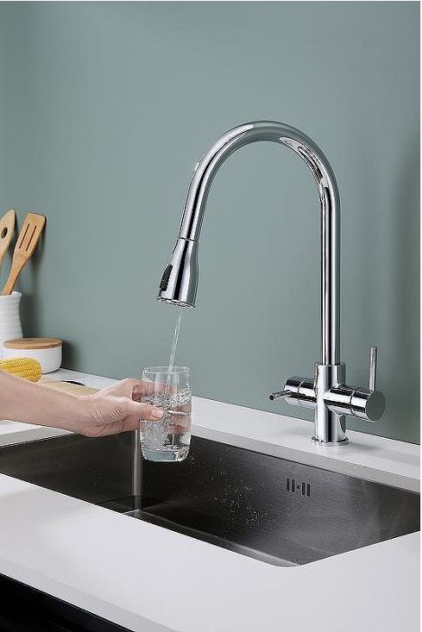 Смеситель для кухни Paulmark Lange La214212-CR Хром