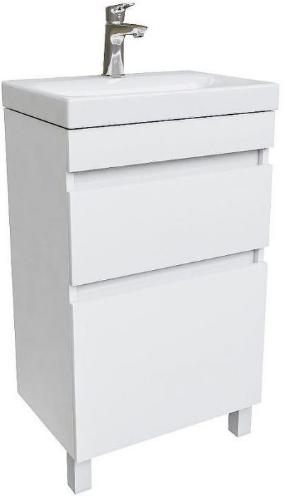 Тумба с раковиной Iddis Zodiac 50 ZOD5CBFi95K Белая