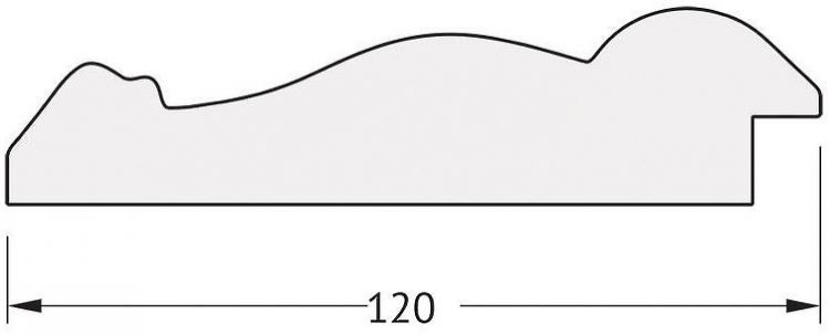 Зеркало Evoform Octagon 77х77 BY 7393 в багетной раме - Состаренное серебро с орнаментом 120