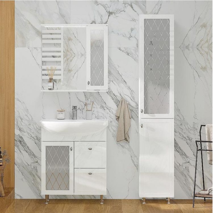 Тумба под раковину Volna Milena 70.1D.2Y tnMILENA70.1D.2Y-01 Белая