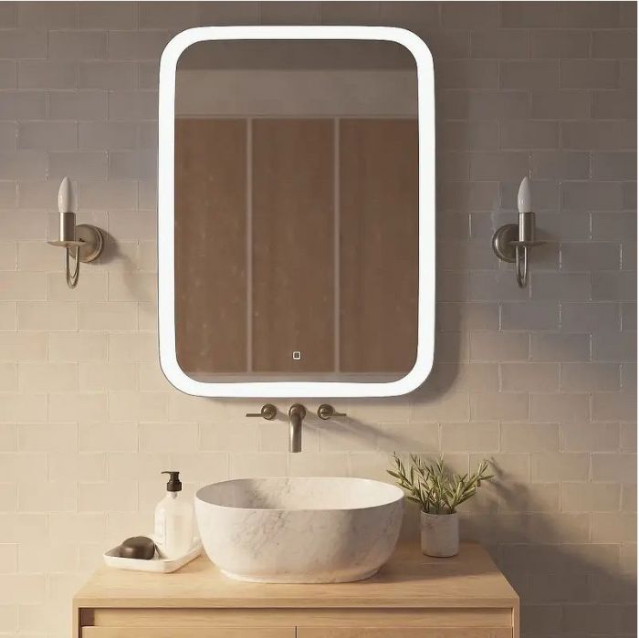 Зеркало Mixline Стив 68,5 547318 с подсветкой с сенсорным выключателем