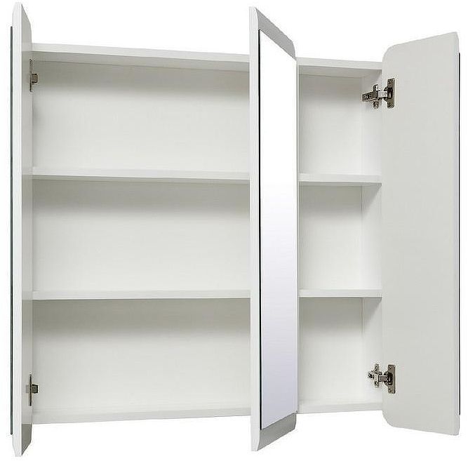 Зеркальный шкаф Runo Эрика 80 УТ000003321 Белый