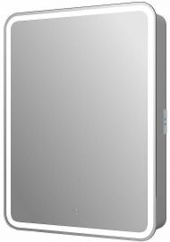 Зеркальный шкаф Континент Elliott LED 55 L МВК015 с подсветкой Белый