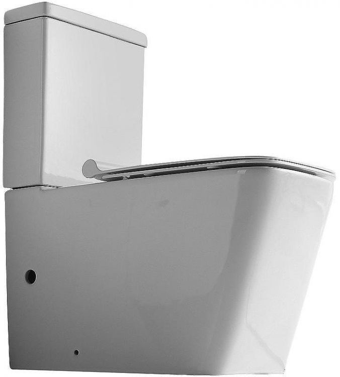 Унитаз компакт Logan L2C 261952 без бачка с сиденьем Микролифт