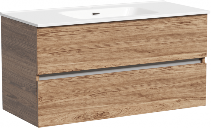 Тумба подвесная SANCOS под раковину Urban, дуб чарльстон 990х450х550, UR100ECH