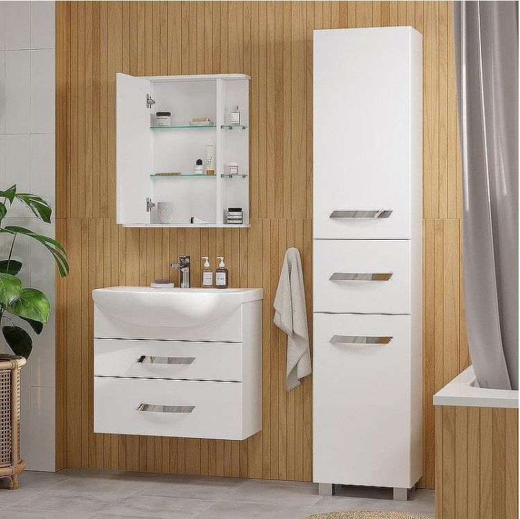 Зеркальный шкаф Volna Onda 60 szONDA60-01 Белый