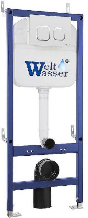 Инсталляция WeltWasser WW Bamberg 460 10000010285 для унитаза без клавиши смыва