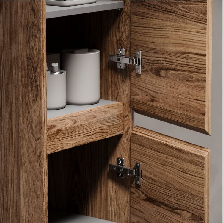 Шкаф-пенал SANCOS подвесной Libra, дуб чарльстон 350х300х1600 мм, PLB35ECH