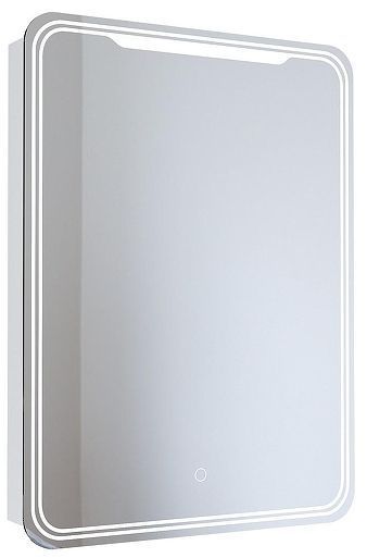 Зеркальный шкаф Mixline Виктория 60 R 547256 с подсветкой цвет Белый