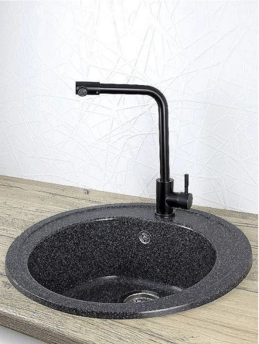 Смеситель для кухни Viko V-4494 Black