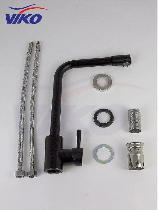 Смеситель для кухни Viko V-4494 Black