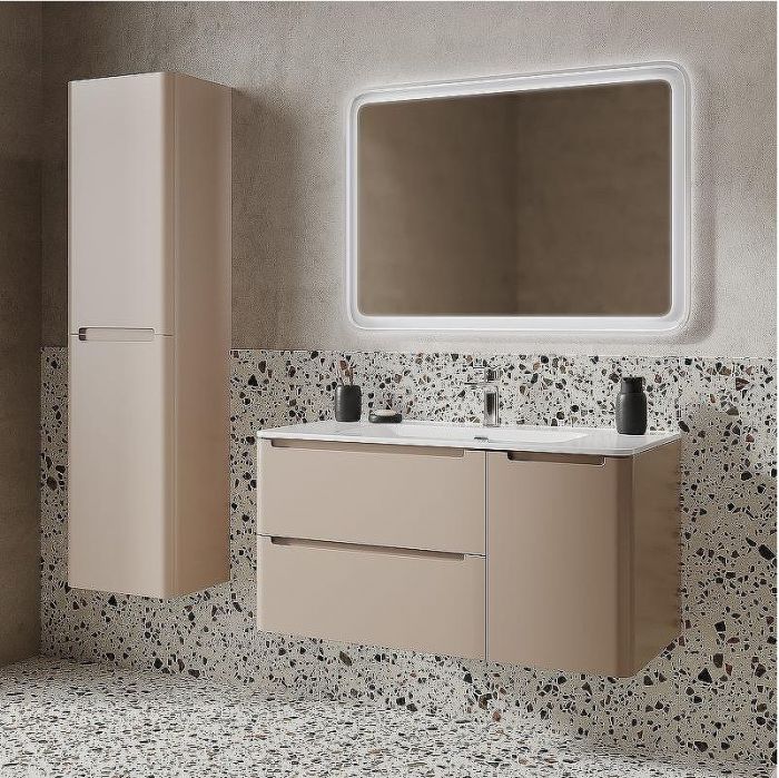 Шкаф пенал Iddis Edifice 40 EDI40C0i97 подвесной Капучино