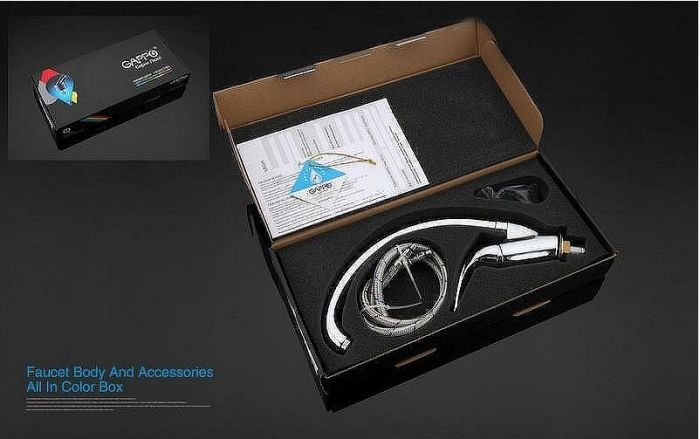 Смеситель для кухни Gappo G35 G4135 Хром