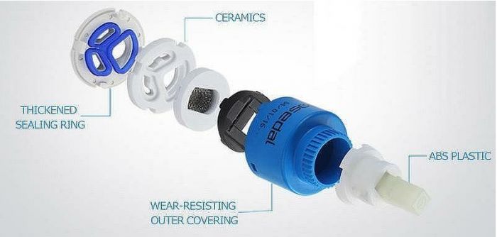 Смеситель для кухни Gappo G35 G4135 Хром