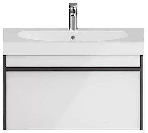 Тумба под раковину Kerama Marazzi Modula 80 MOD.80.1+1\AR подвесная цвет Арабика Белый