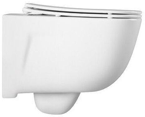 Комплект унитаза с инсталляцией Aquatek Set Aquatek Дива-016 4в1 с сиденьем Микролифт и клавишей смыва Хром глянцевый