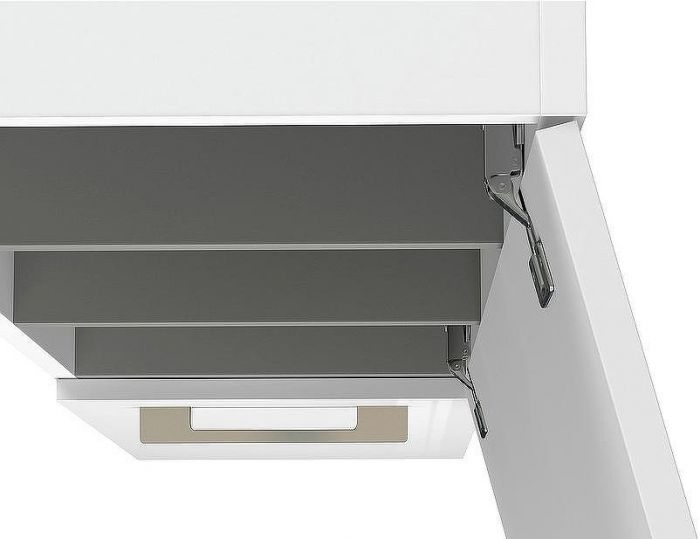 Шкаф пенал Cersanit Lara 30 SB-SL-LAR/Wh подвесной Белый