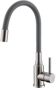 Смеситель для кухни Alveus Flexa 1147022 Нержавеющая сталь Серый